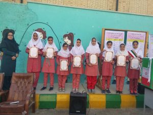 انتخابات شورای دانش آموزی  دبستان دخترانه فاطمه زهرا(س) شهر جم